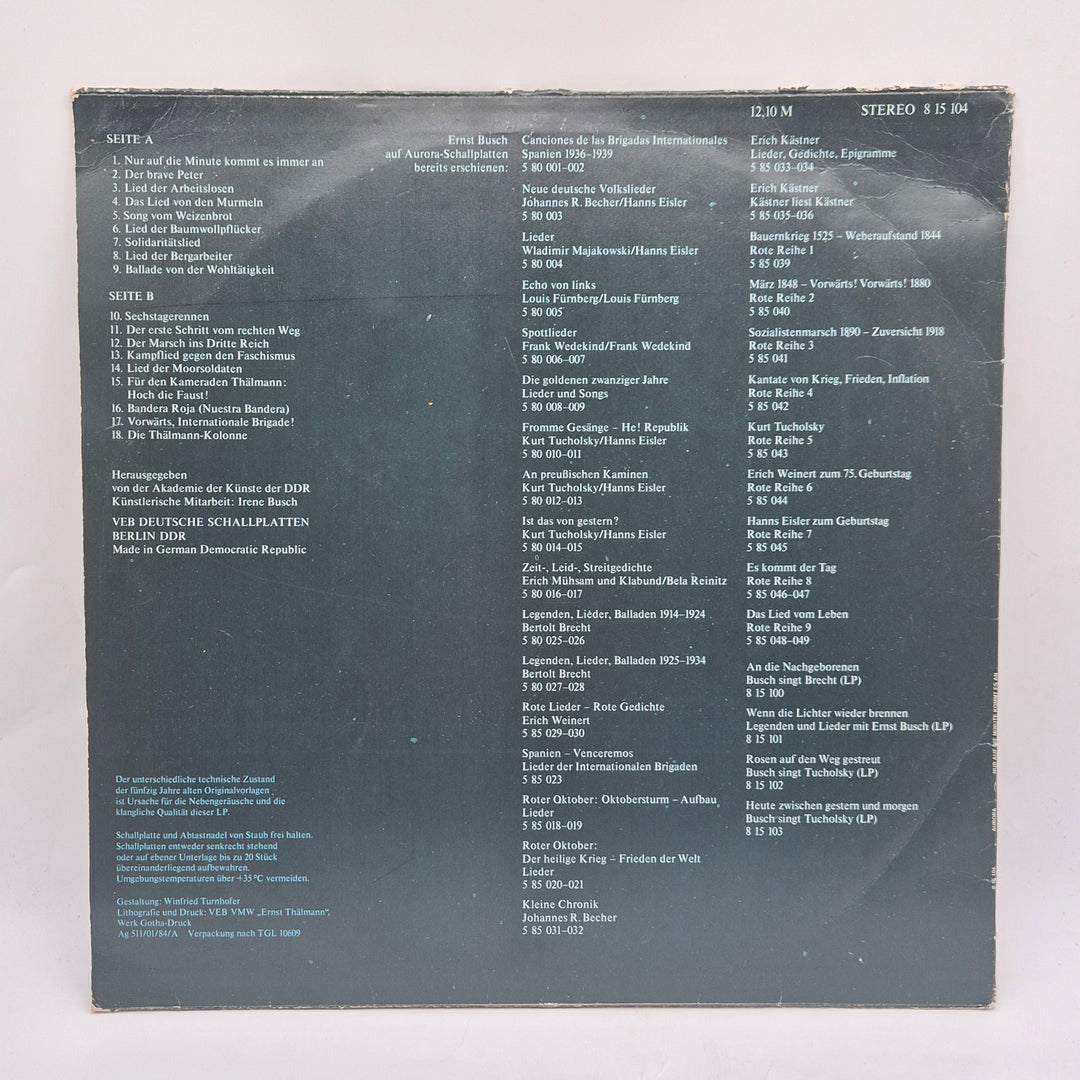 Klassisk Aurora vinylsamling från Östtyskland