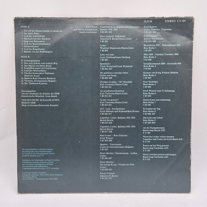 Klassisk Aurora vinylsamling från Östtyskland