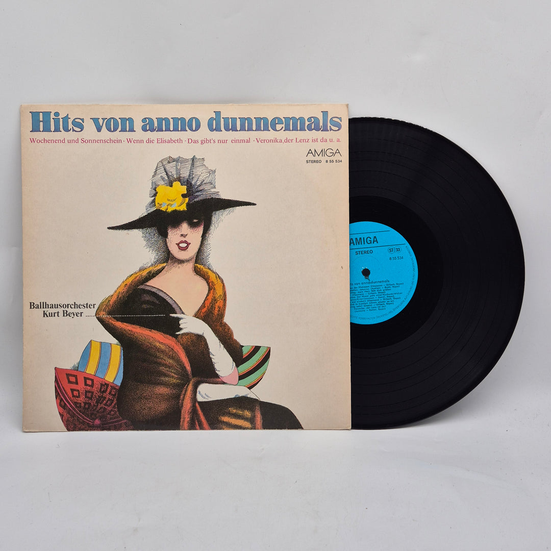 Retro Vinylskiva Hits von anno dunnemals Amiga