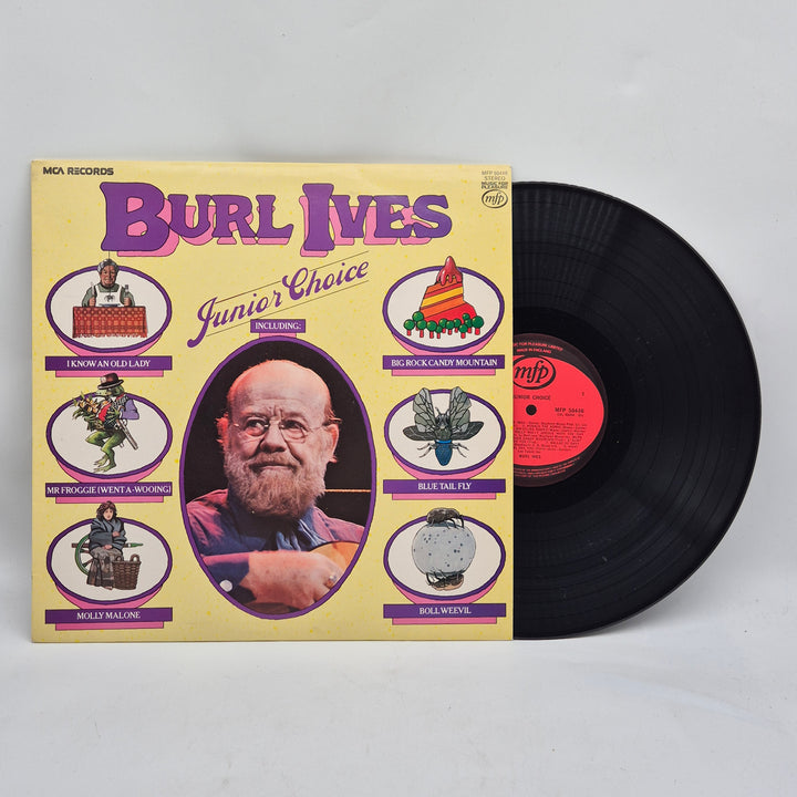 Retro Vinyl Burl Ives Junior Choice 12"