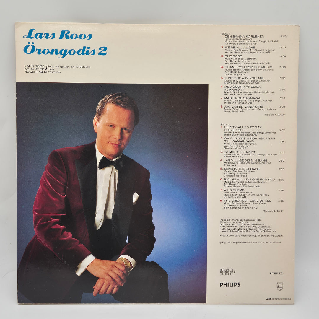 Klassisk vinyl Lars Roos Örongodis 2