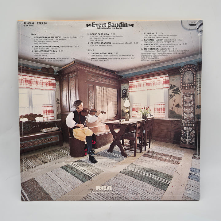 Evert Sandin Retrovinyl Klassisk Folkmusik RCA