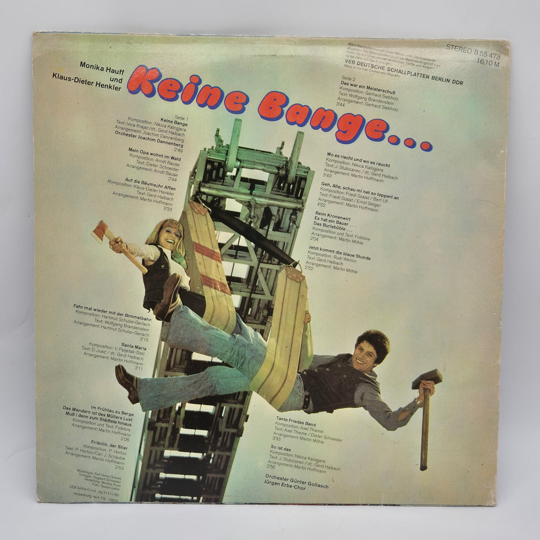 Retro vinylskiva AMIGA Keine Bange LP