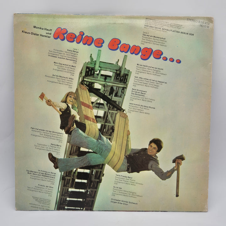 Retro vinylskiva AMIGA Keine Bange LP