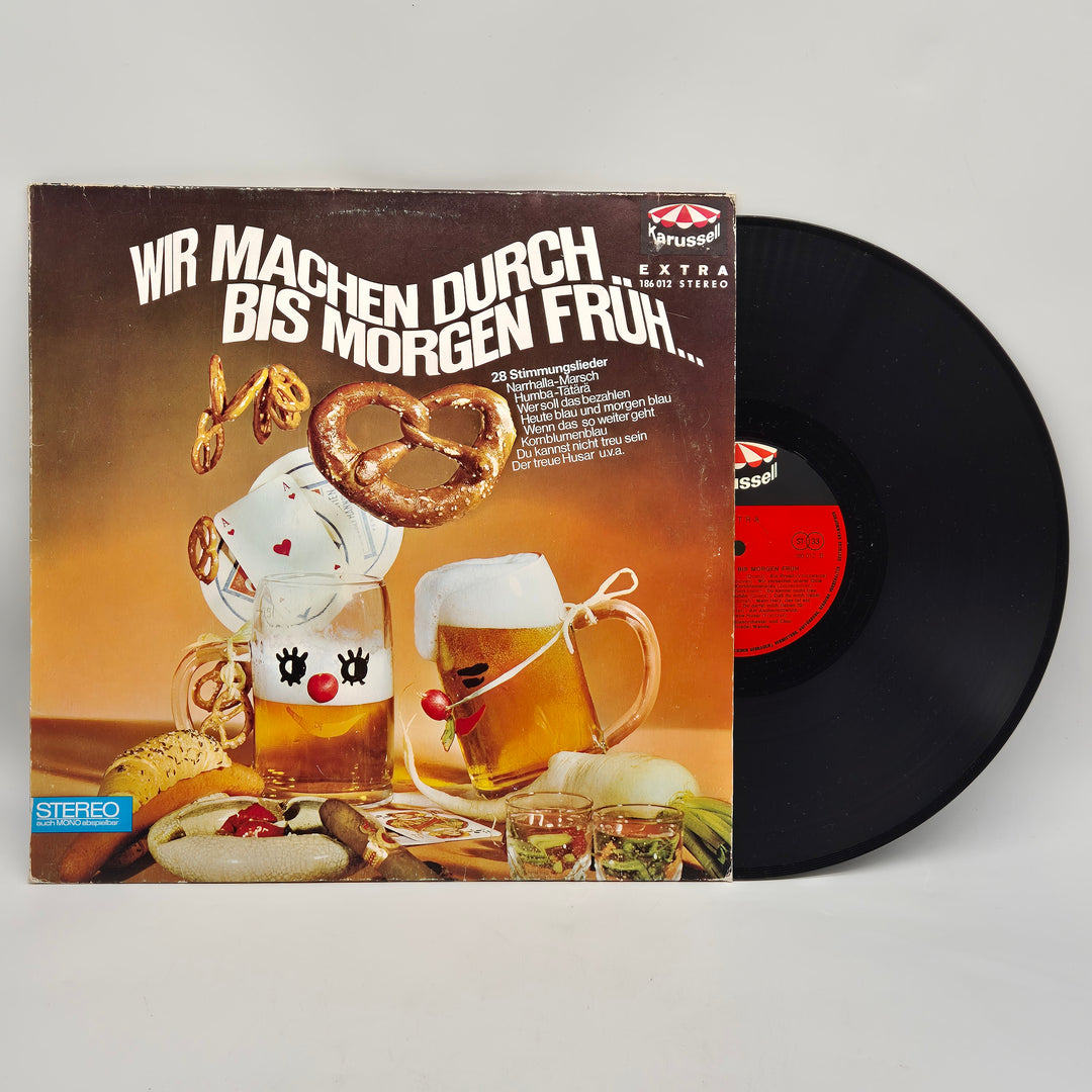 Klassisk retro vinylskiva från Karusell