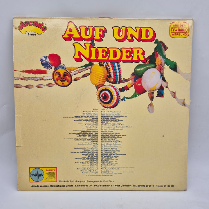 Retro Vinyl: Auf und Nieder - Arcade Records