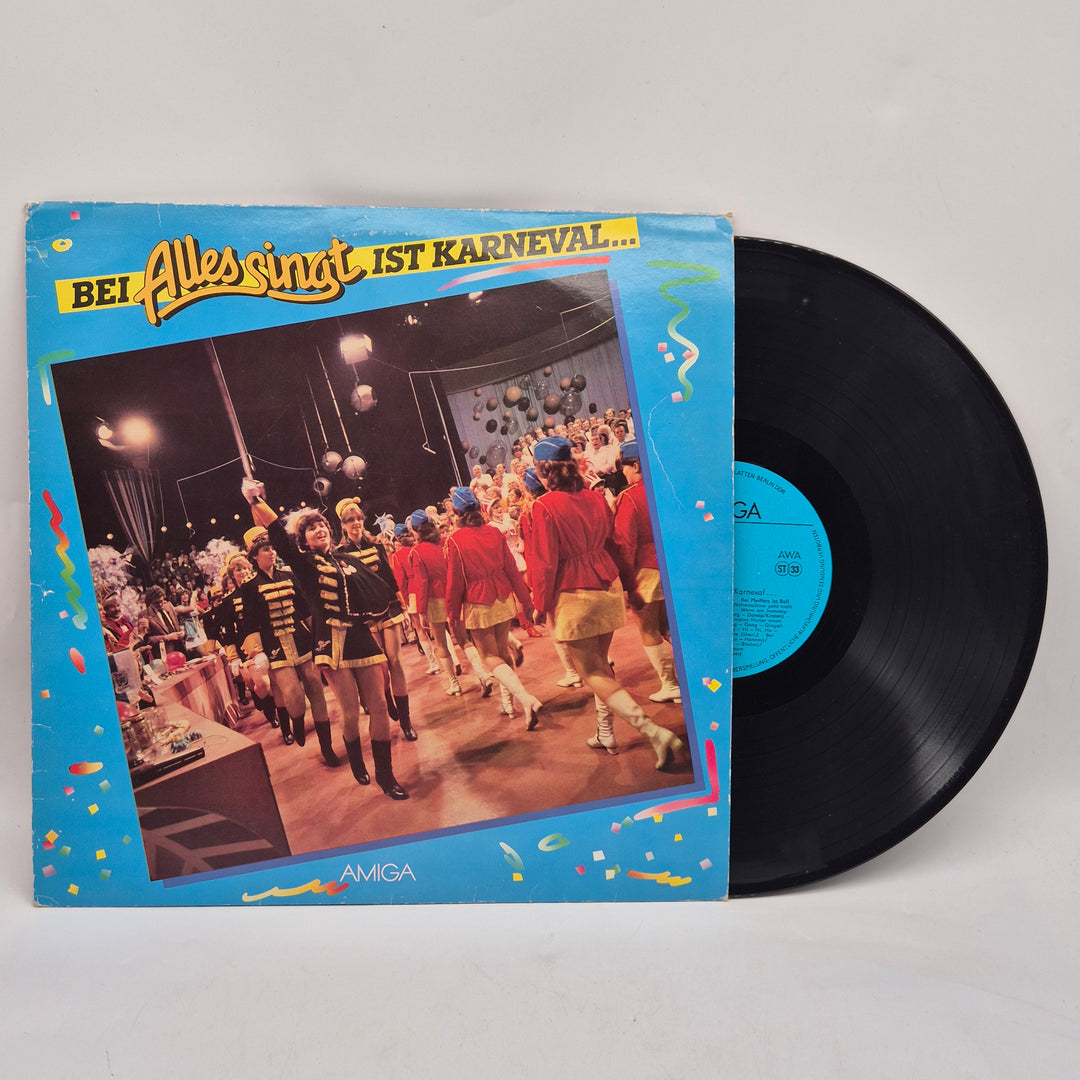 Retro vinylskiva från AMIGA med karnevalsmusik