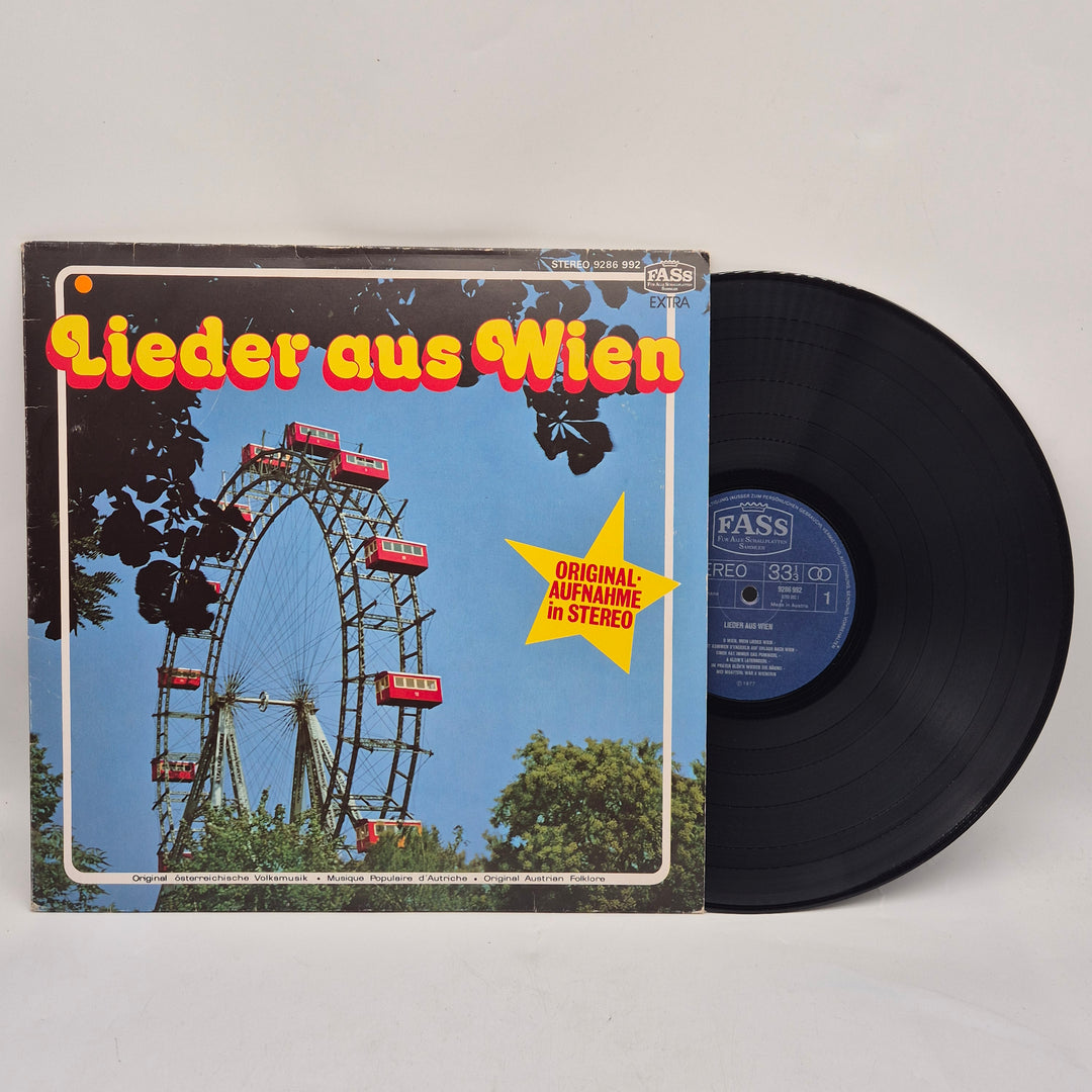 Retro Vinylskiva Lieder aus Wien från FASS