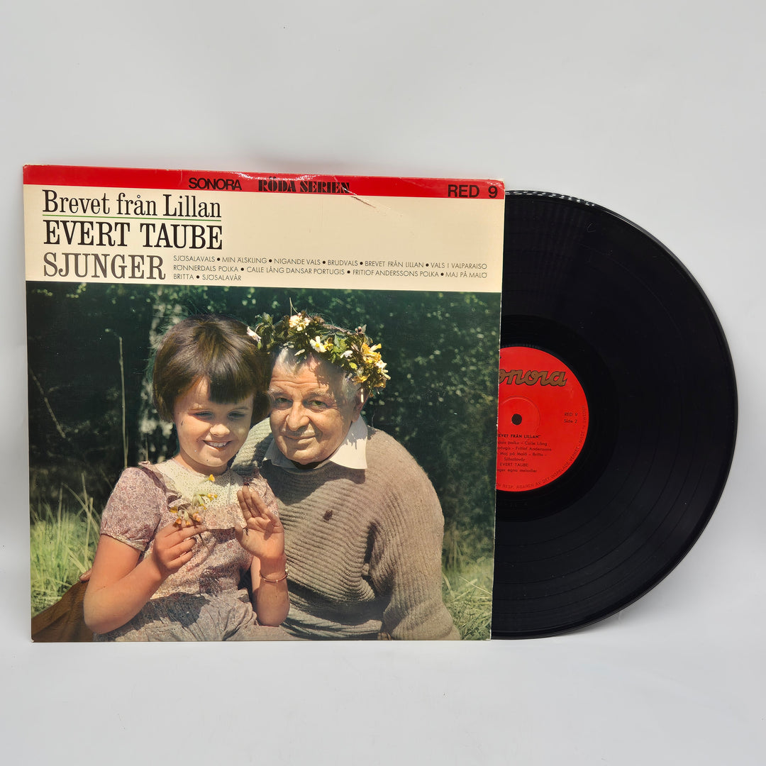 Evert Taube Vinylskiva Retro Sonora 12 tum