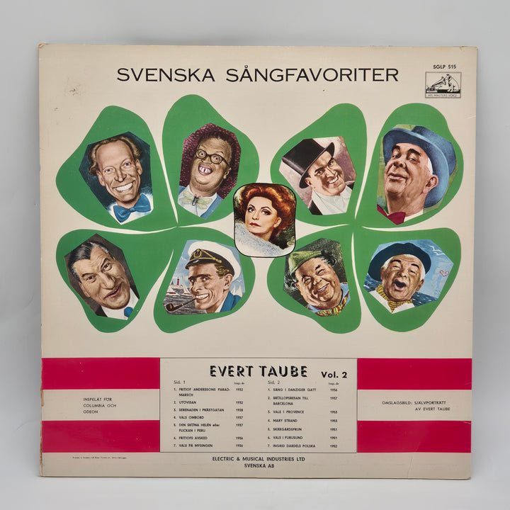 Evert Taube retro vinyl His Master's Voice