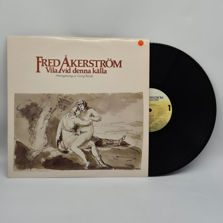 Fred Åkerström Retro Vinylskiva 12" Metronome