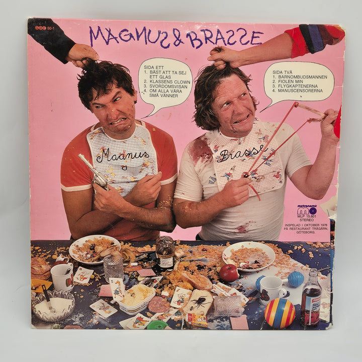 Magnus & Brasse retro LP-skiva vintage vinyl