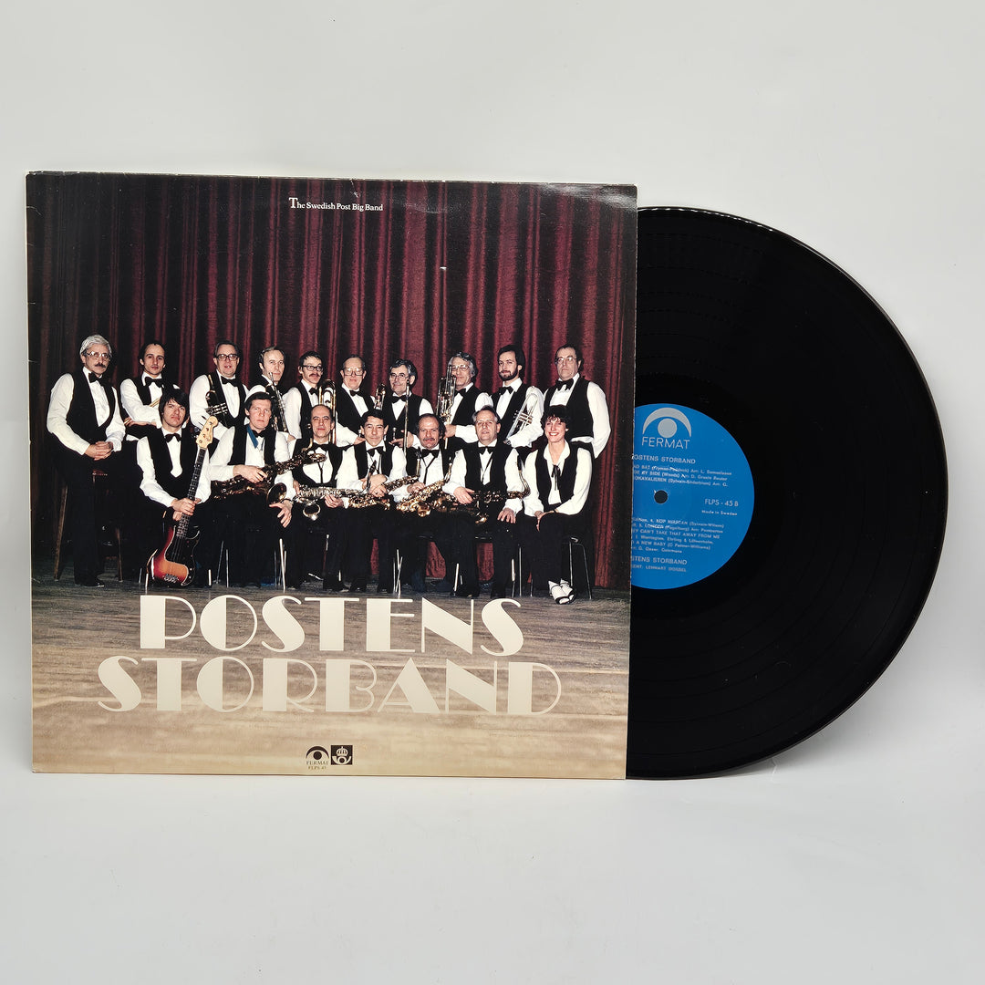 Postens Storband LP Vinyl Retro 80-tal