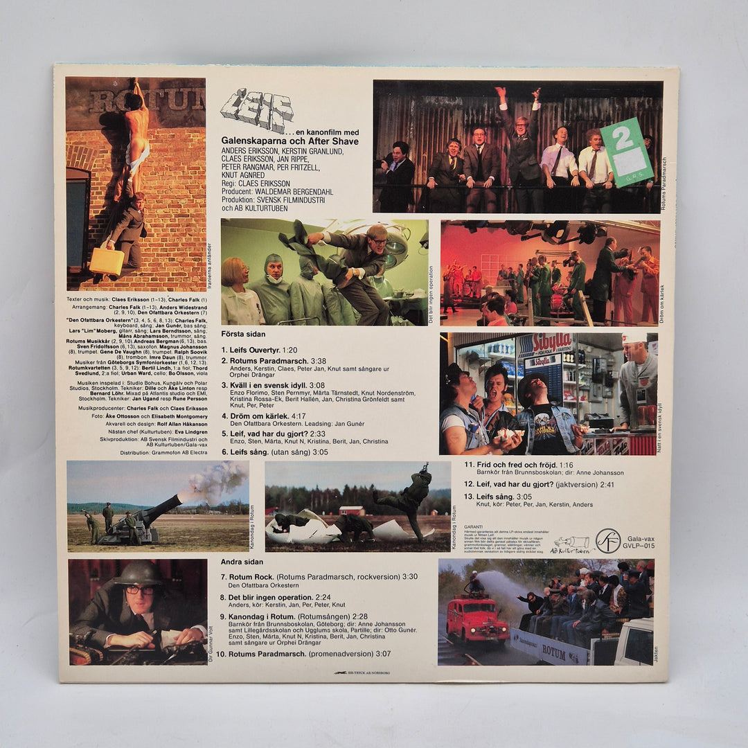 LP-skiva LEIF Galenskaparna After Shave Vintage