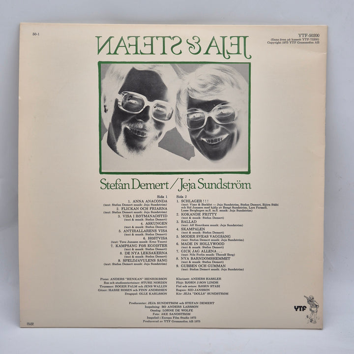 Jeja & Stefan Vinylskiva Retro 70-tal