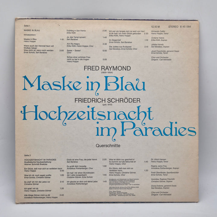 Dubbelalbum Vinyl LP Retro Operetter AMIGA