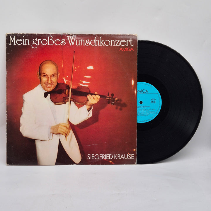 Retro Vinylalbum Mein großes Wunschkonzert Siegfried Krause