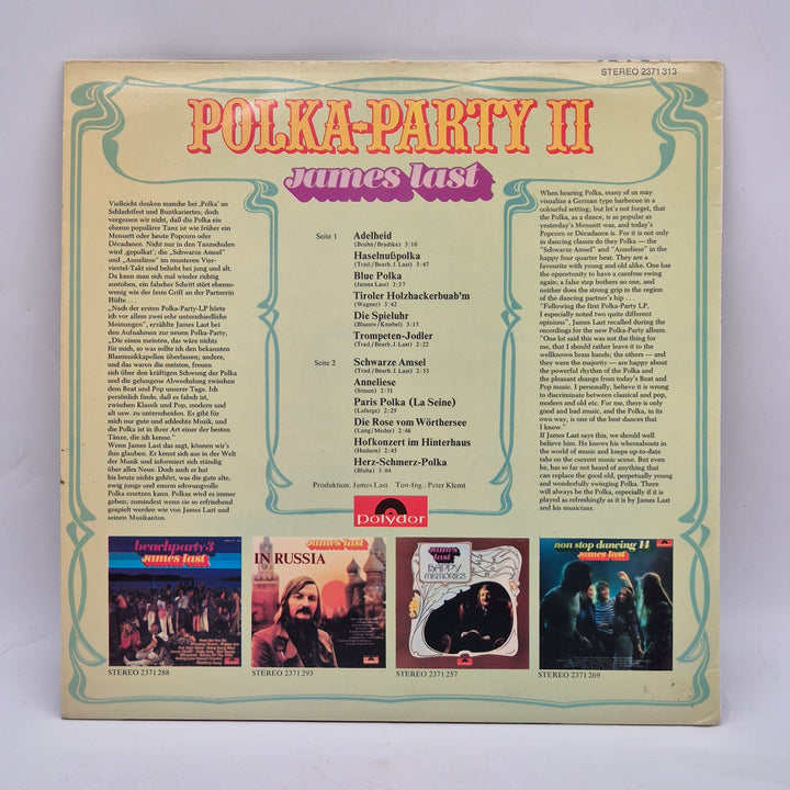 Retro Vinylskiva Polka Party II James Last