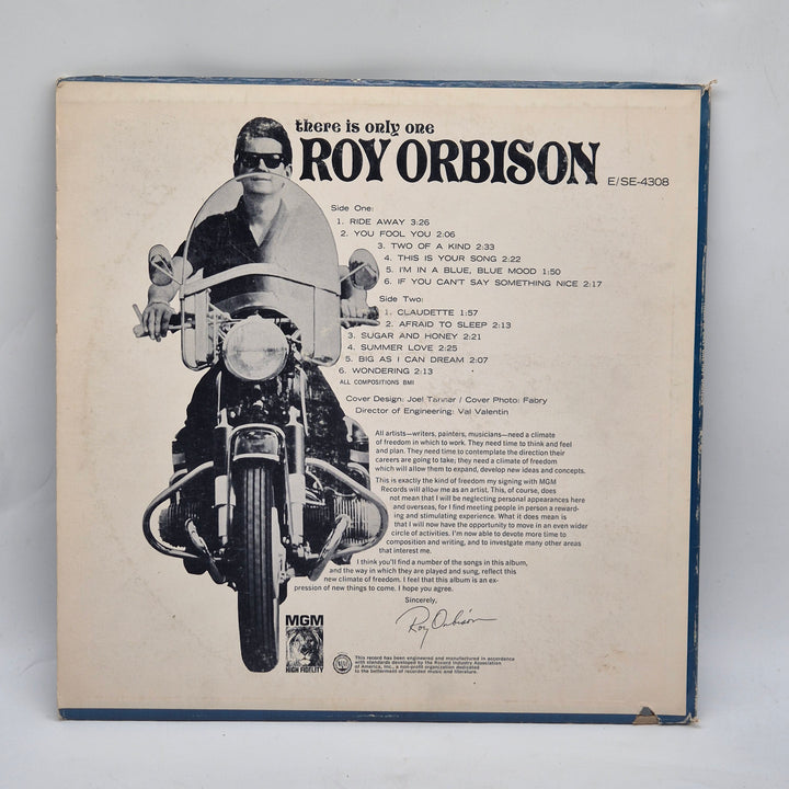 Roy Orbison Retro Vinylskiva MGM Records
