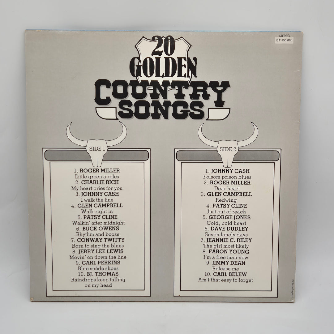 Retro Vinylskiva 20 Golden Country Songs