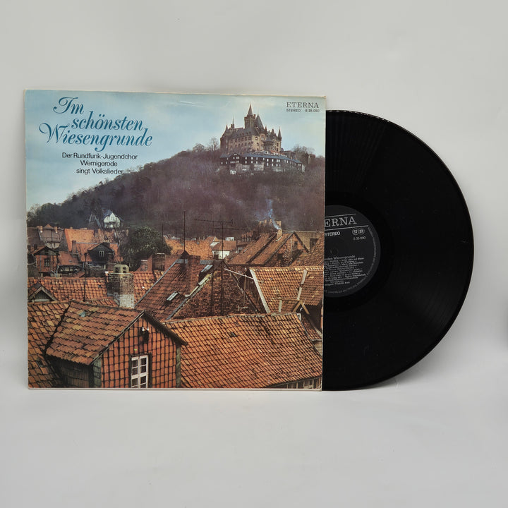 Retro vinylskiva Eterna med tyska folkmelodier