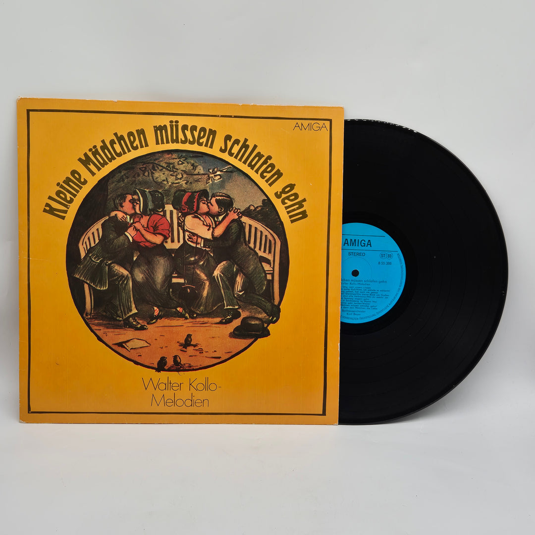 Retro vinylskiva av Walter Kollo i gott skick