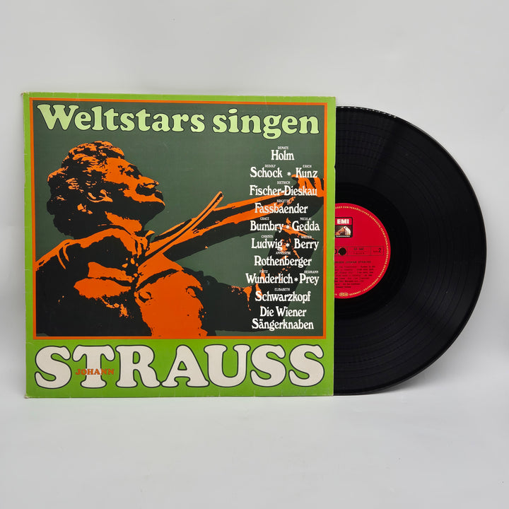 Vintage Vinylskiva Johann Strauss EMI Retro