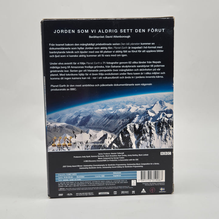 BBC Planet Earth Dokumentärserie i Mycket Gott Skick