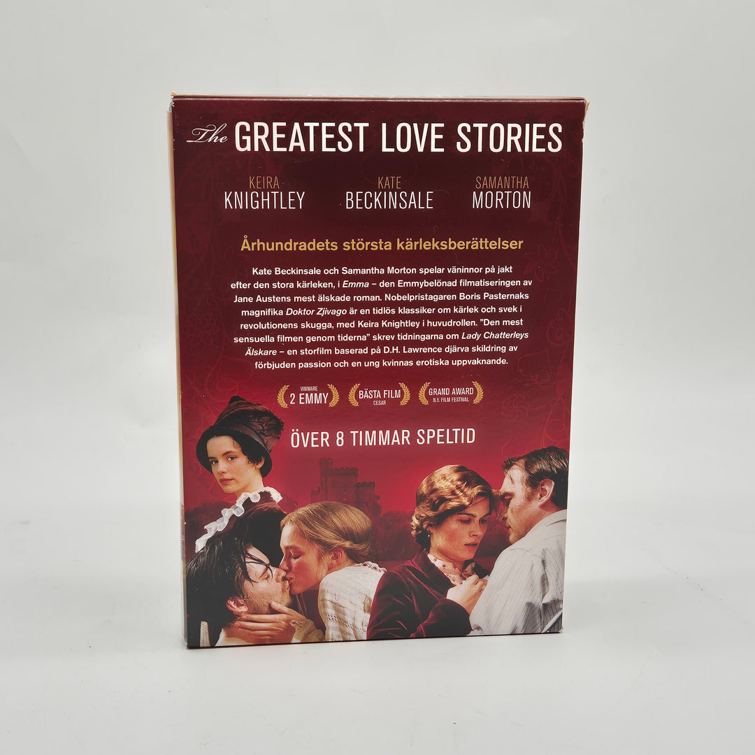 DVD-samling: Kärleksklassiker i gott skick