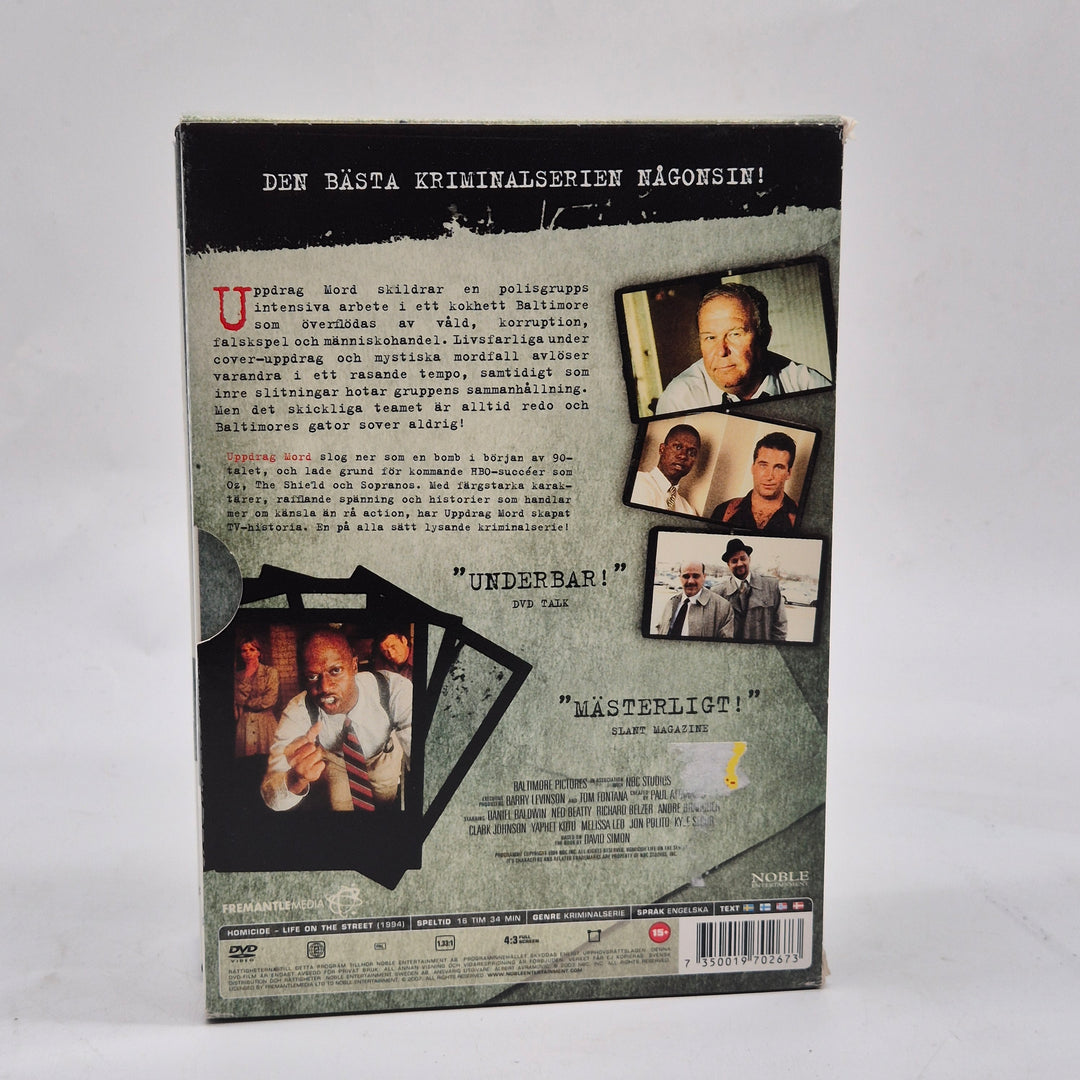 Homicide: Life on the Street samlar-DVD i gott skick