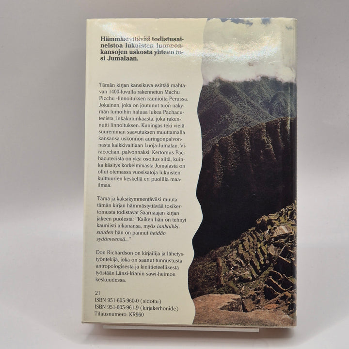 Bok av Don Richardson om andlighet och historia