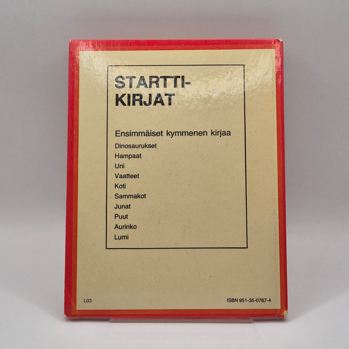 Startti-Kirjat Modern Barnbok Begagnad
