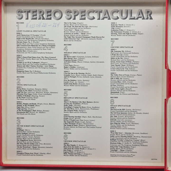 Decca vintage vinylskiva Retro 12 tum