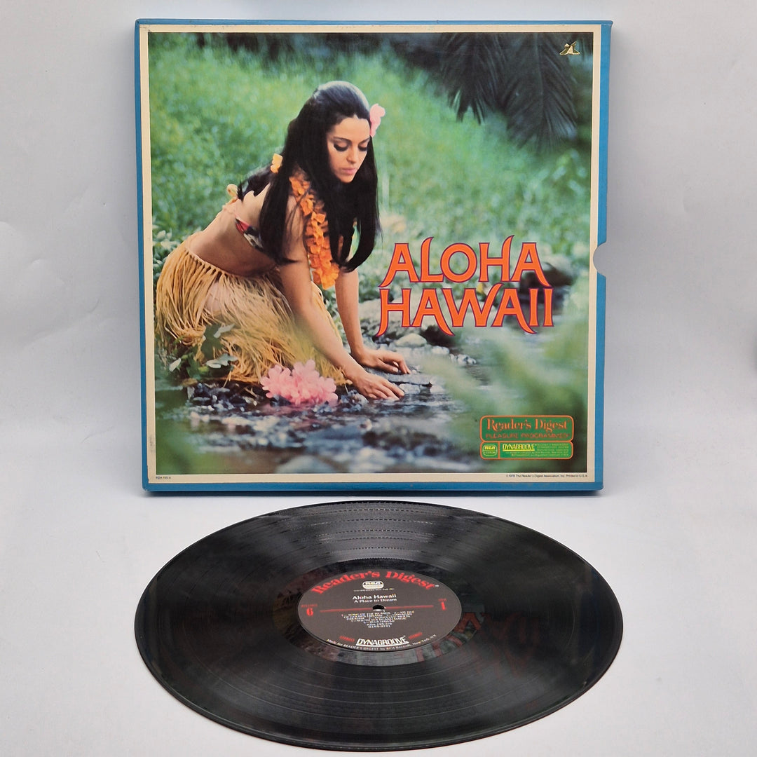 Retro vinylskiva Aloha Hawaii från Reader's Digest