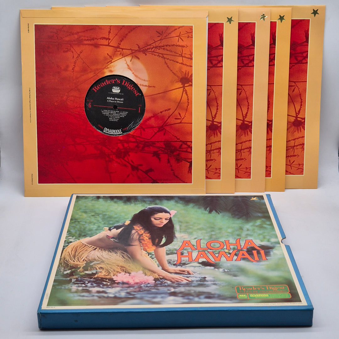 Retro vinylskiva Aloha Hawaii från Reader's Digest