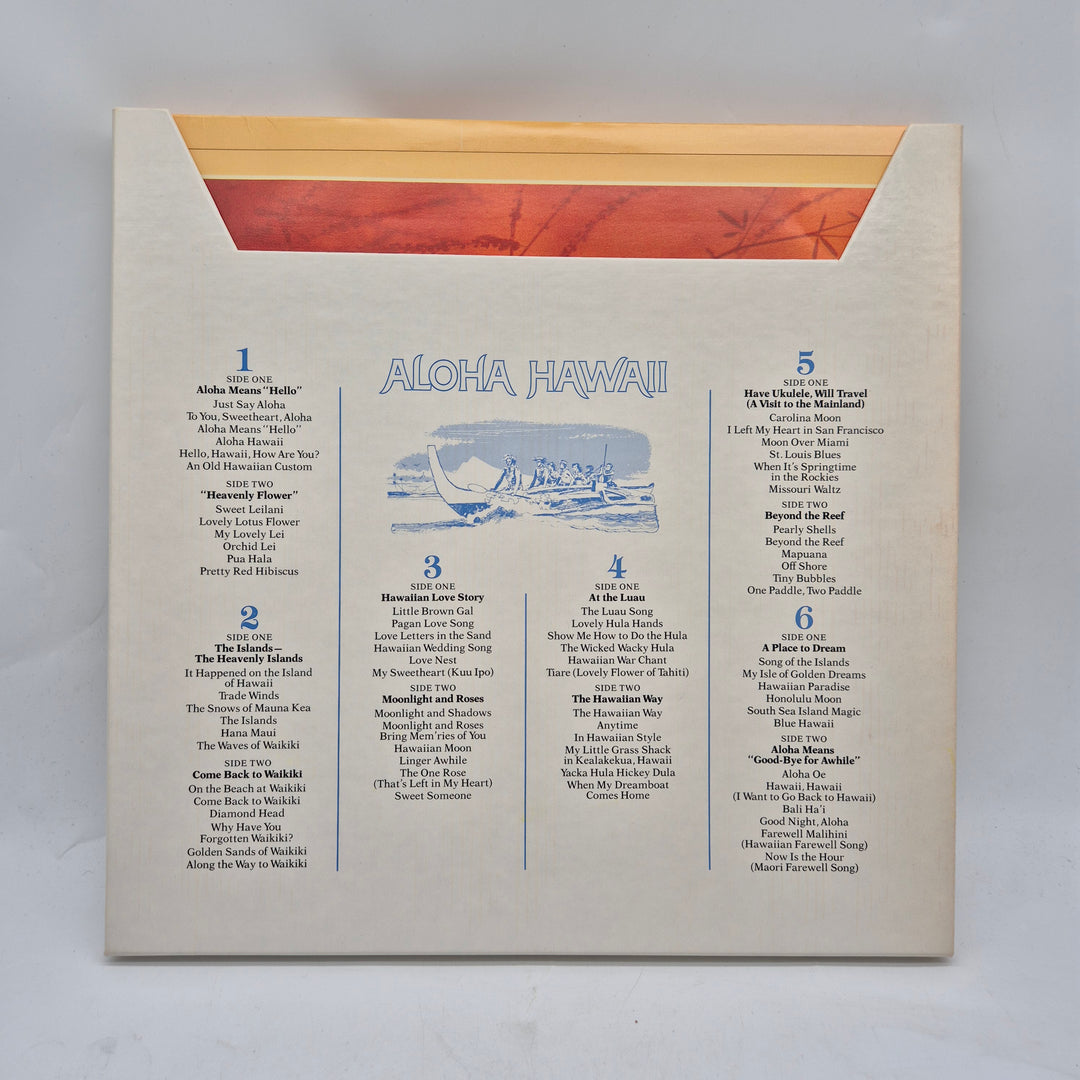 Retro vinylskiva Aloha Hawaii från Reader's Digest