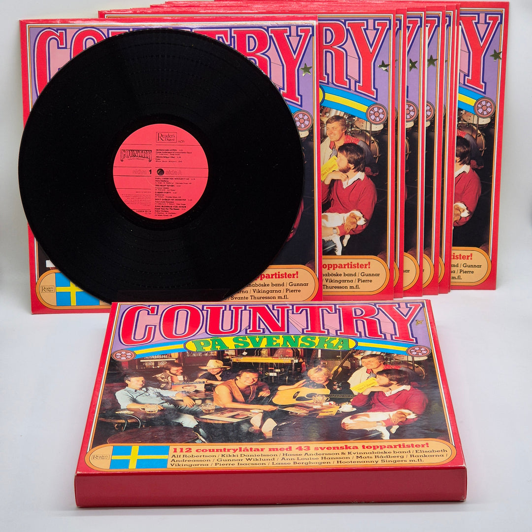 Readers Digest Retro Vinylsamling med Svensk Country