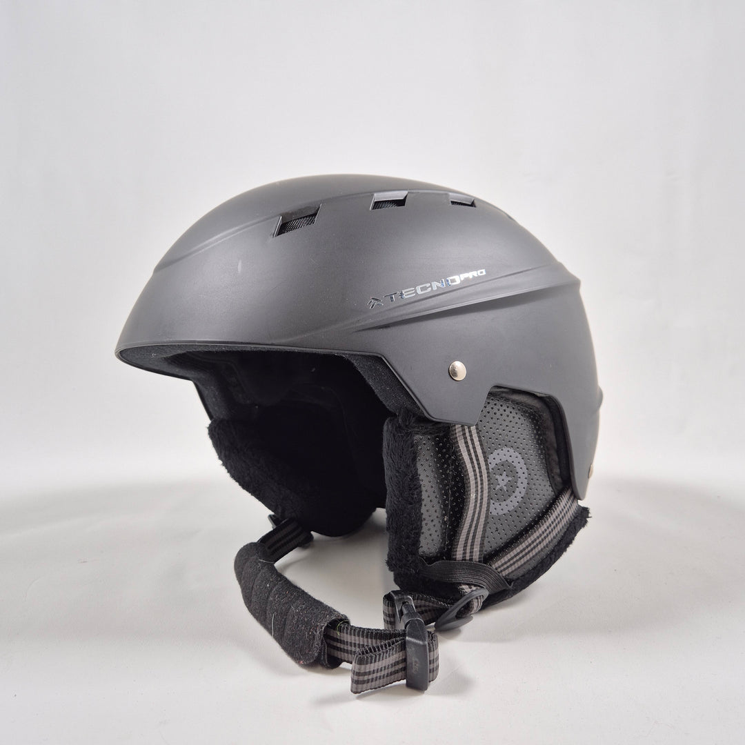 Svart TECNOPRO skidhjälm i gott skick