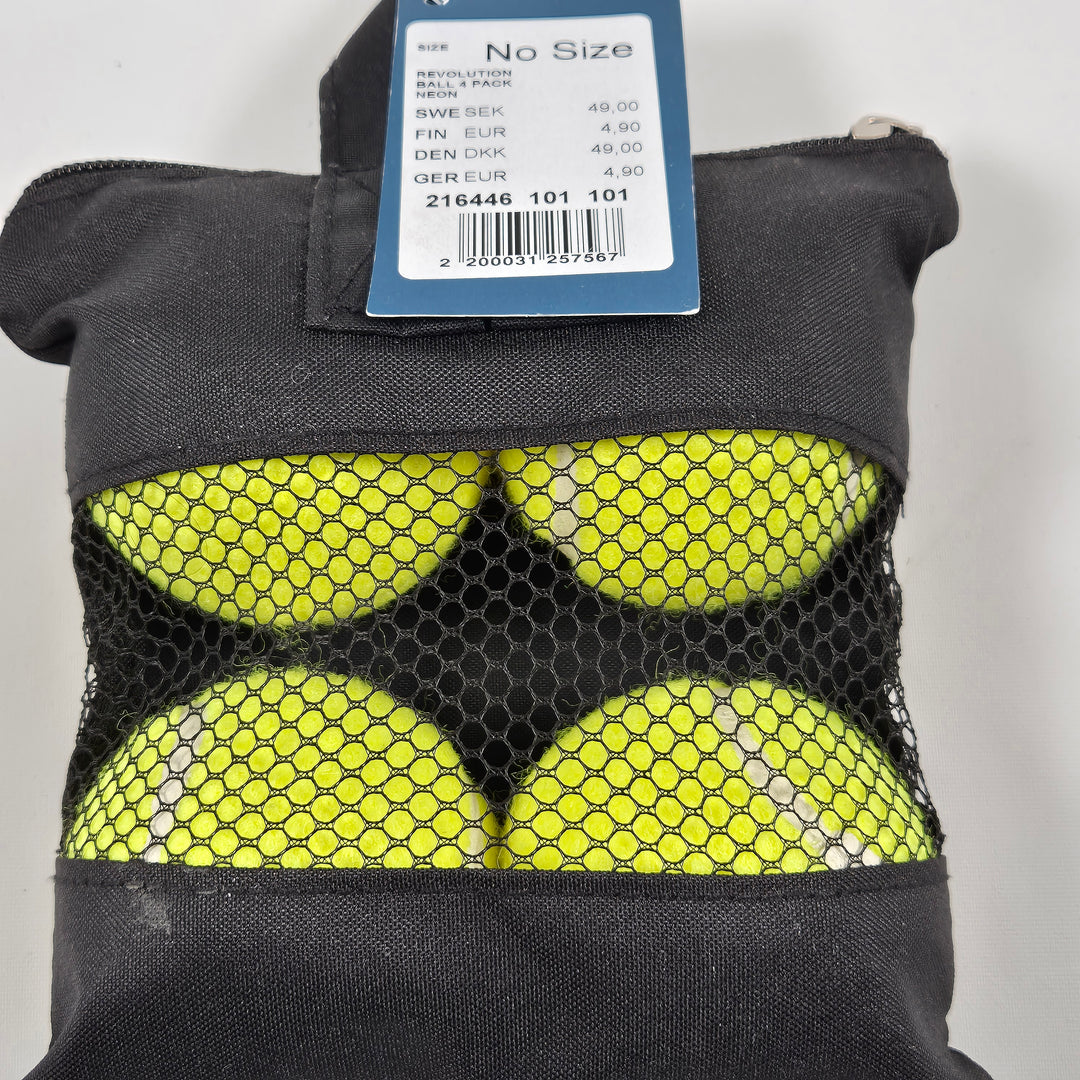 Unik tennisbollsbehållare i hållbar polyester