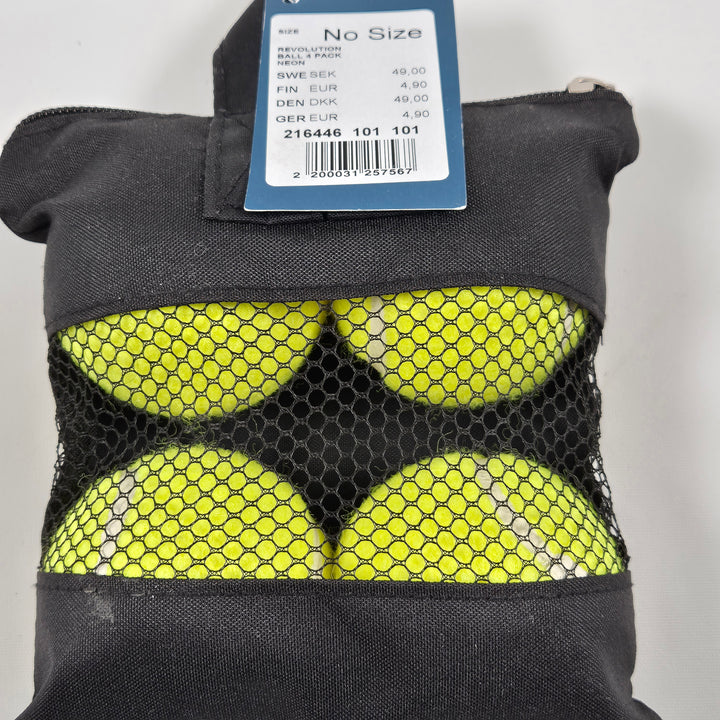Unik tennisbollsbehållare i hållbar polyester