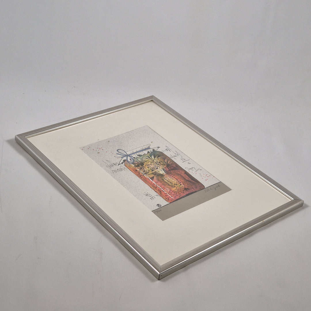 Retro Inramad Konsttryck av Rameriet