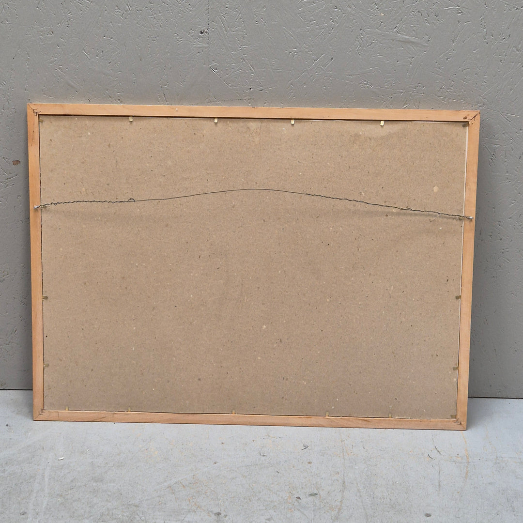 Café Provence akvarellmålning av Paul Simmons