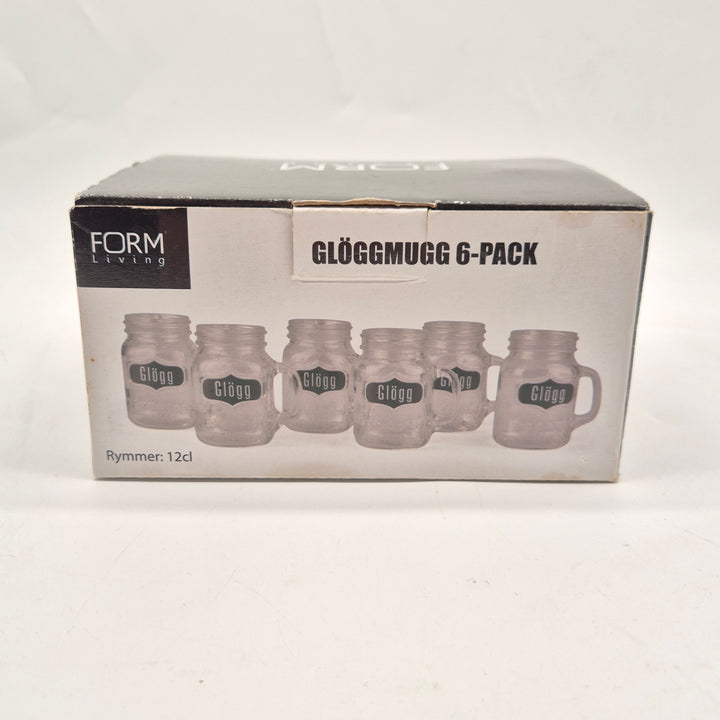 Form Living Glöggmuggar i Glas Ny 12 cl