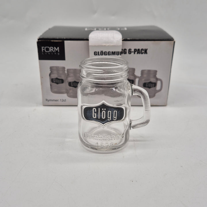 Form Living Glöggmuggar i Glas Ny 12 cl