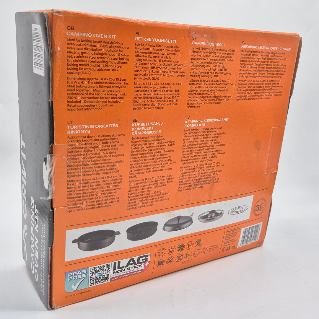 Crivit campingugn i metall nästan ny