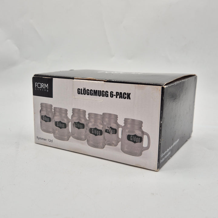 Form Living Glöggmuggar i Glas Ny 12 cl