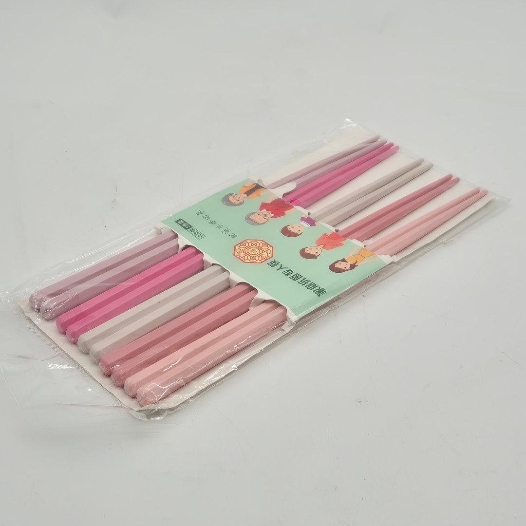 Färgglada ätpinnar i modern design – set med 10 stycken