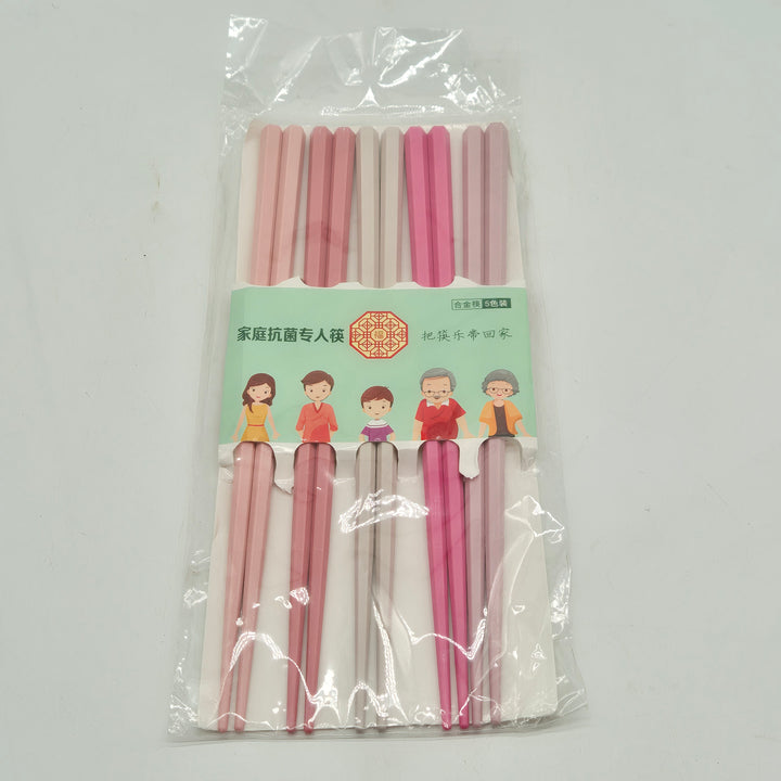 Färgglada ätpinnar i modern design – set med 10 stycken