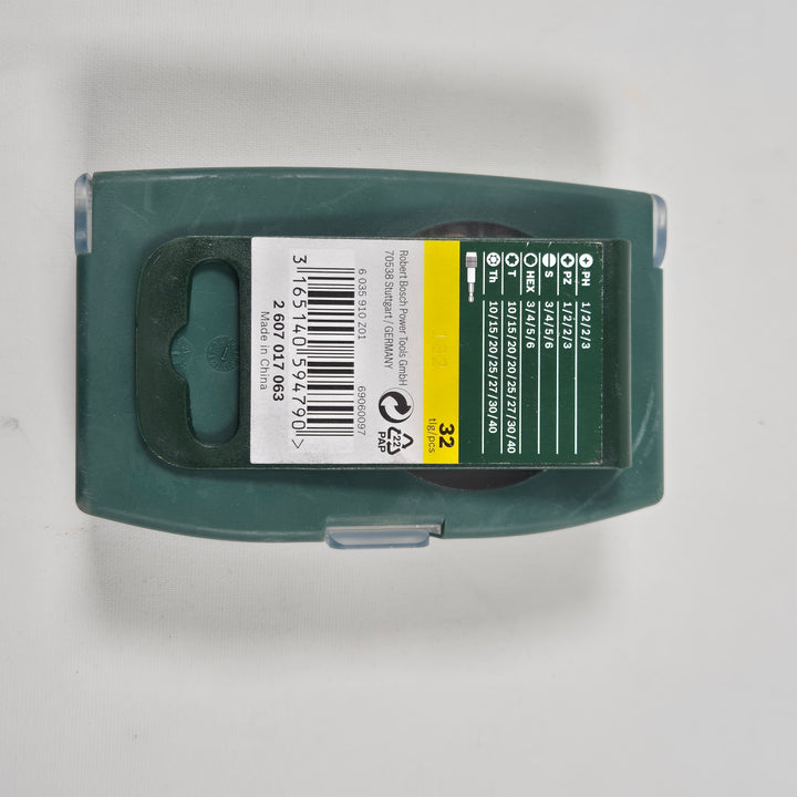 Bosch borrskruvmejselsats kompakt och hållbar