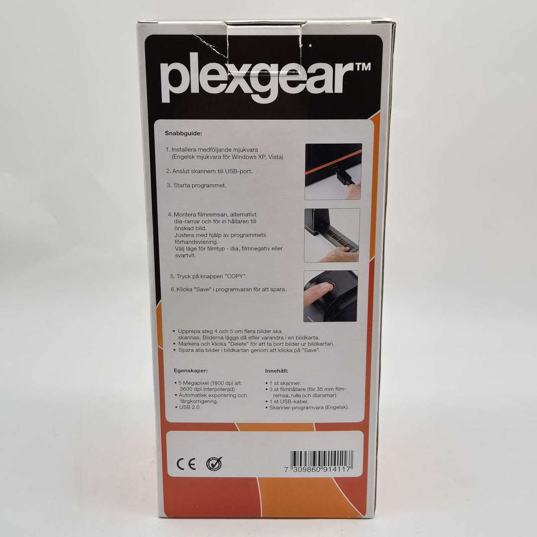 Plexgear 35 mm filmskanner i plast